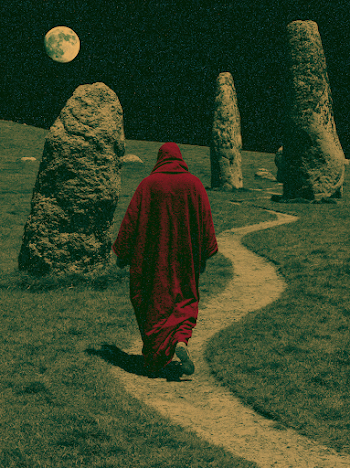 Mystical Journey Through Stone Monoliths