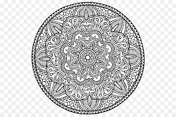 Mystical Mandala Coloring Book Inca Empire Maya civilization - Mandala drawing 