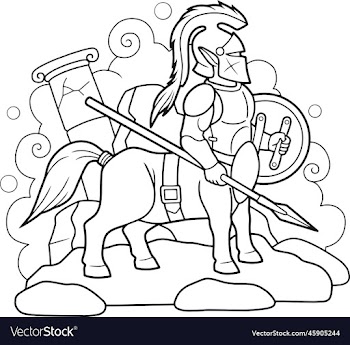 mythological ancient greek centaur