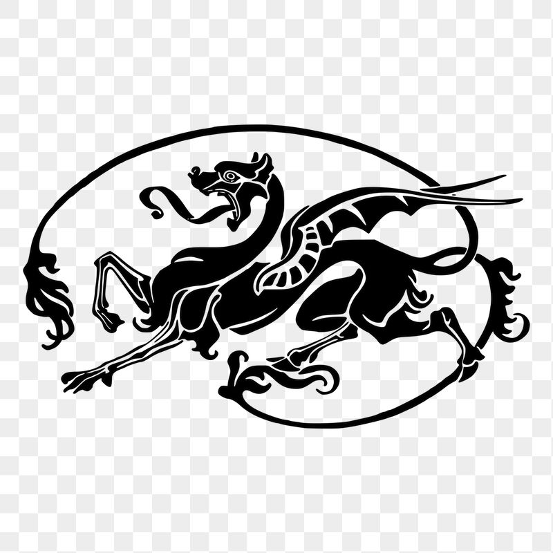 Mythological dragon png sticker, transparent | Free PNG - rawpixel