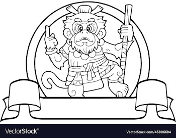 mythological monkey god