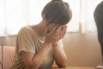 モラハラされる女性
