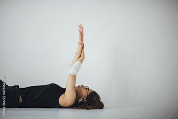 表皮水泡症の女性のポートレート