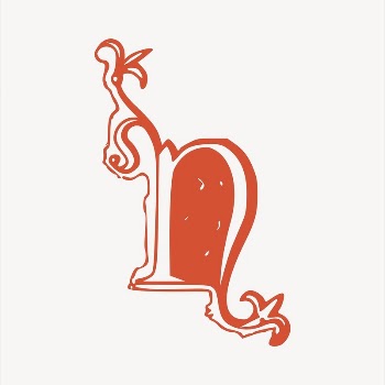 N letter  clipart, vintage | Free Vector - rawpixel