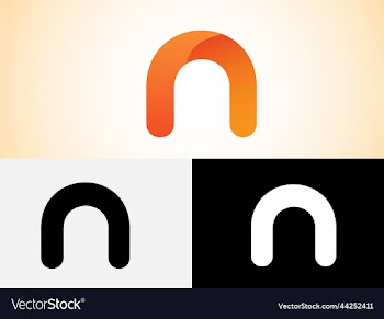 n logo png n letter logo design creative