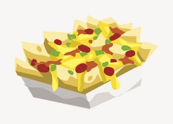 Nachos, Mexican food illustration. Free | Free Photo - rawpixel