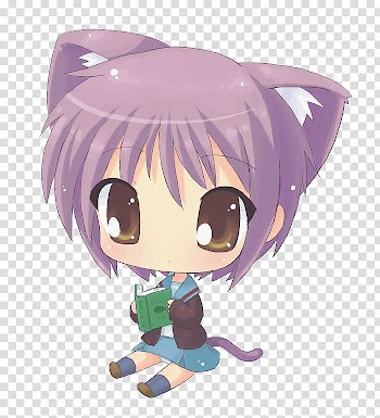 Nagato Yuki, chii female anime character transparent background PNG clipart