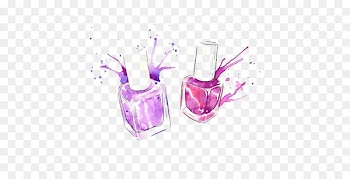 Nail polish Cosmetics Drawing Illustration - Drawing Nail Polish 