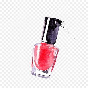 Nail polish Cosmetics Watercolor painting - Drawing Nail Polish 