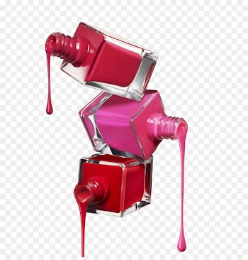 Nail polish Gel nails Nail art Clip art - Red nail polish 