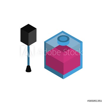 nails polish makeup product icon