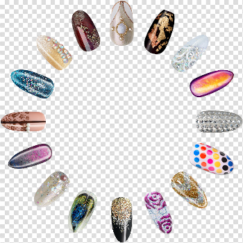 Nails Transparent Background PNG