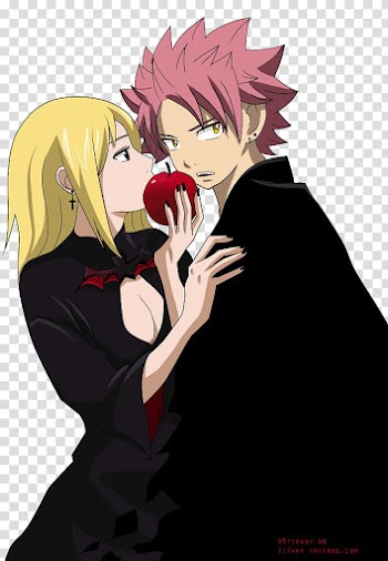 NALU halloween render, Fairy Tail Lucy and Natsu transparent background PNG clipart