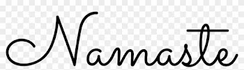 Namaste Png Pic - Namaste Word Png