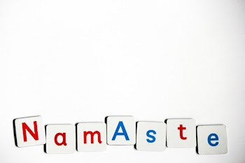 Namaste Tile Text