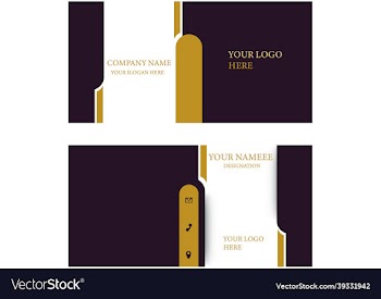 name card design