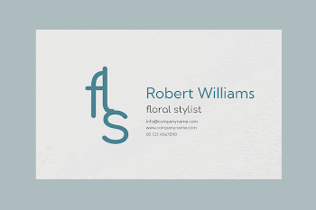 Name card mockup, blue 3D | Free PSD Mockup - rawpixel