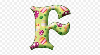 Name Letters, Letter F, Holiday Fonts, Happy Easter, - Name Letters, Letter F, Holiday Fonts, Happy Easter,