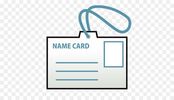 Name tag Paper Emojipedia Logo - name tag 