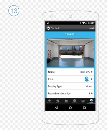 Name Your Camera, Select An Icon And Add It To A Room - Portable Network Graphics