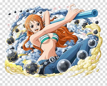 NAMI, anime character illustration transparent background PNG clipart