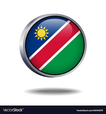 namibia flag button