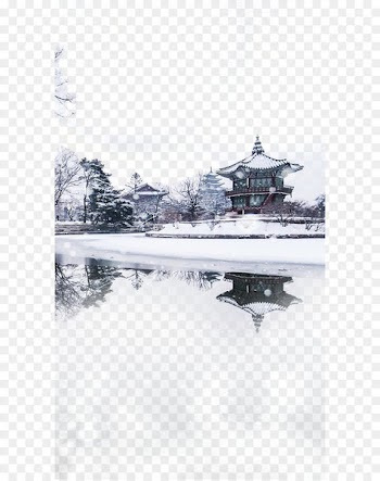Namsan Gyeongbokgung N Seoul Tower Namdaemun Jeju Province - Antiquity beautiful watercolor illustration 
