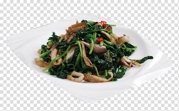Namul Vegetable Mushroom Stir frying, Burn mushrooms fried vegetables transparent background PNG clipart