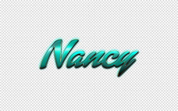 Nancy Name Logo PNG