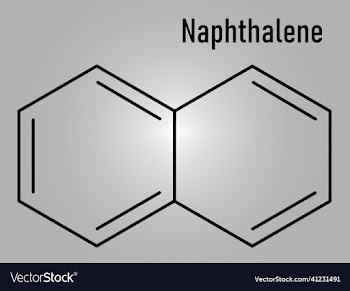 naphthalene molecule skeletal formula