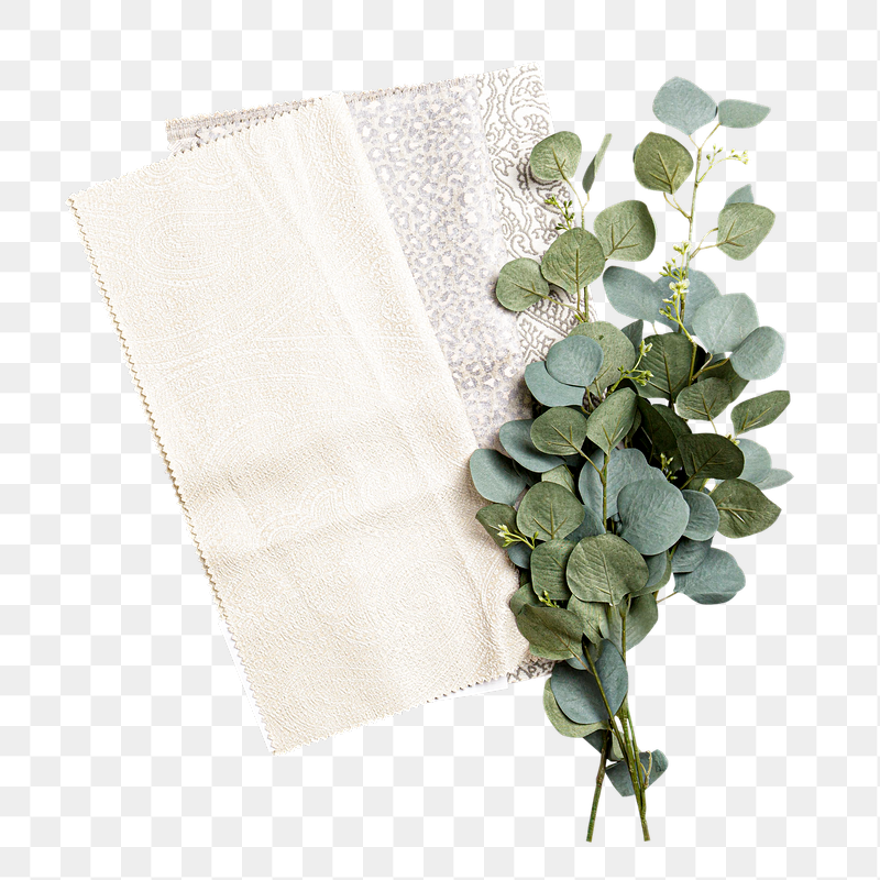 Napkins leaf branch png sticker, | Free PNG - rawpixel