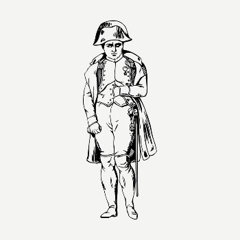 Napoleon Bonaparte drawing, vintage illustration | Free PSD - rawpixel