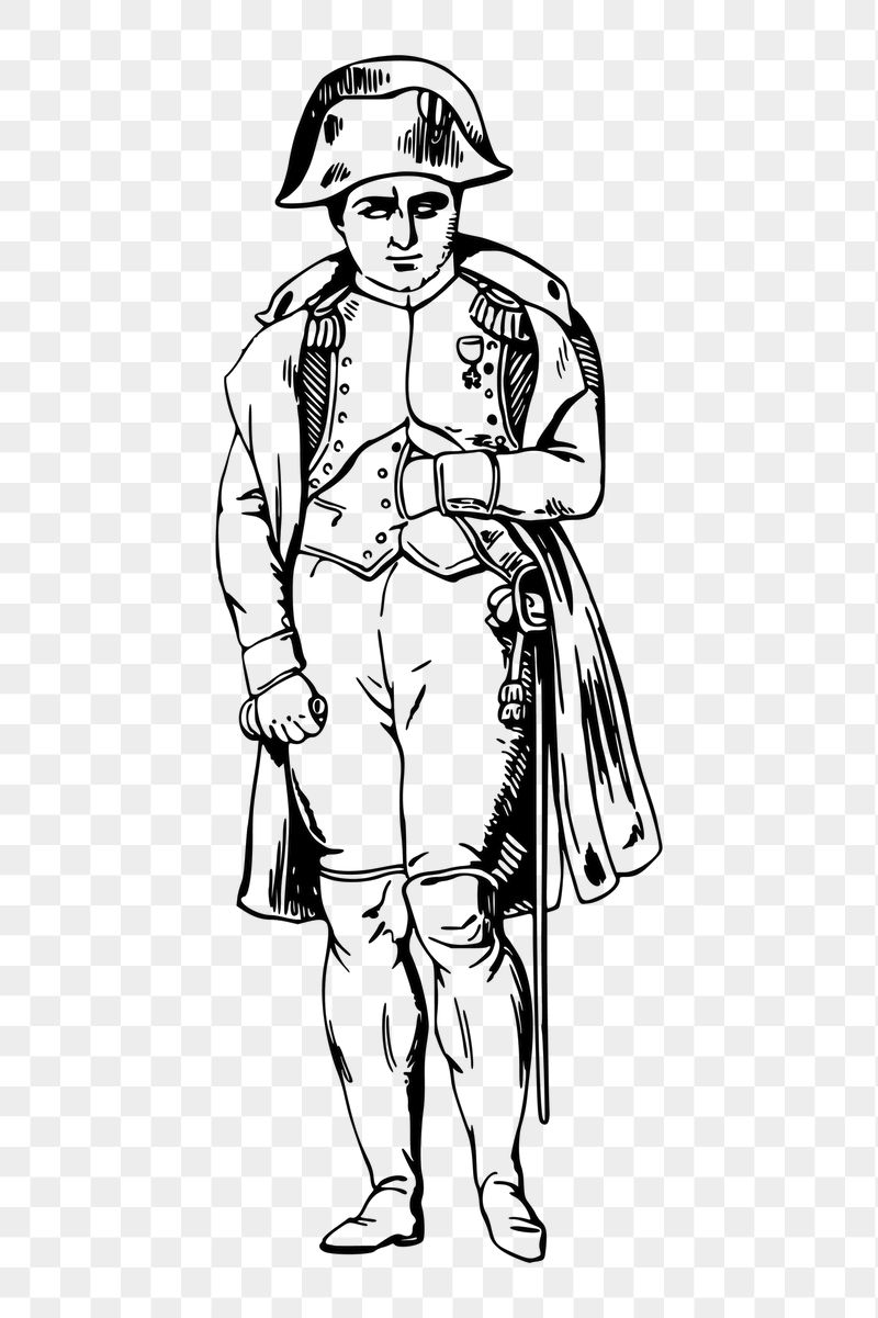 Napoleon Bonaparte png sticker illustration, | Free PNG - rawpixel