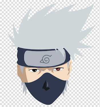 Naruto Kakashi head illustration, Kakashi Hatake Sasuke Uchiha ...