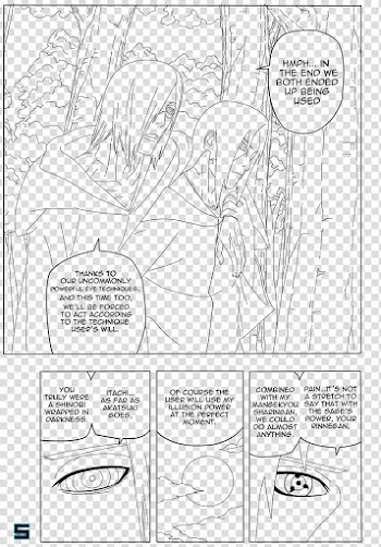 Naruto  Page  Line art transparent background PNG clipart