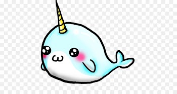 Narwhal Drawing Cartoon Clip art Image - narwhal symbol 