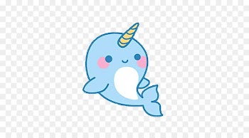 Narwhal Drawing Cuteness Clip art - unicorn drawing 