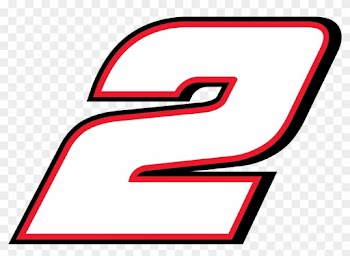 Nascar Fonts Free Download Clip Art On Clipart - Nascar Number 2 Png
