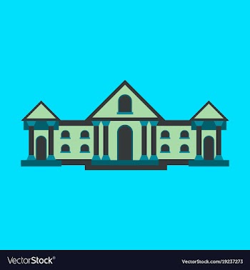National universitie for education and vector image