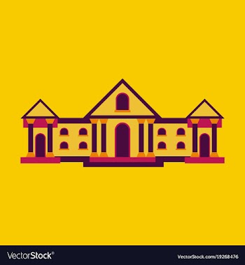 National universitie for education and vector image