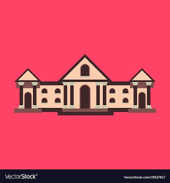 National universitie for education and vector image