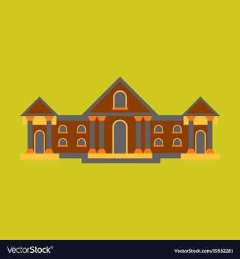 National universitie for education and vector image