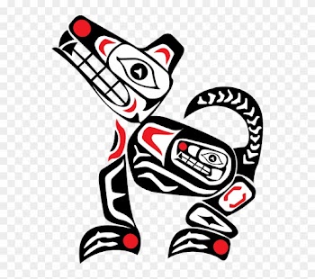Native American Art Pictures - Native American Wolf Symbol