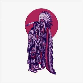 Native American  clipart, vintage | Free Vector - rawpixel