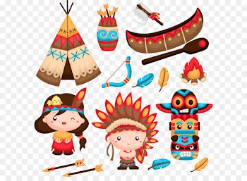 Native Americans in the United States Stock photography Clip art - Vector Indiana and bows 