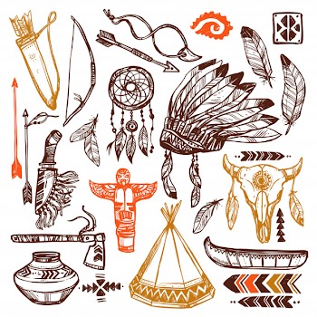 Native americans set