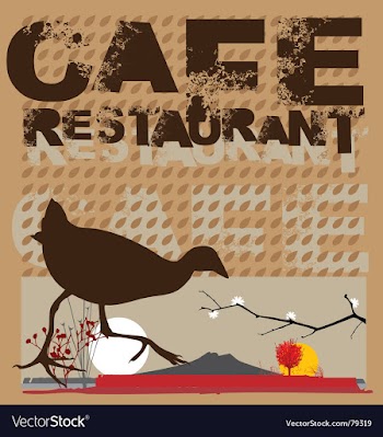 Native cafe vector image