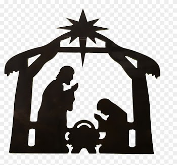 Nativity Scene - Nativity Silhouette Clip Art Transparent