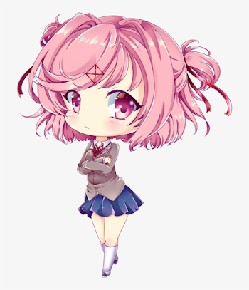 Natsuki On Deviantart Natsuki Ripping Chibi Sauravmoni - Natsuki ...