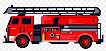 Natural And / Or Human Induced Emergency - Fire Engine Clip Art